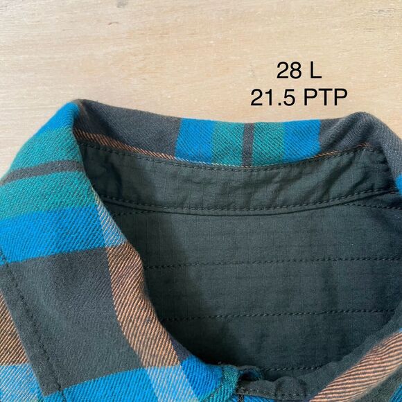 Cotopaxi Shirt Jacket Medium Multicolor Checkered Reversible Lined Workwear - Picture 6 of 12